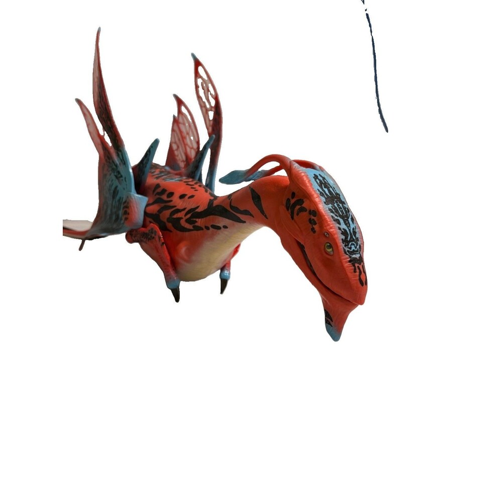 Disney Pandora Avatar Shoulder Banshee Ikran Red Black Blue Figure